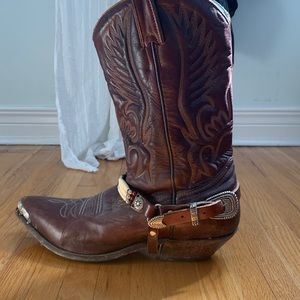 Leather Cowboy Boots (authentic)